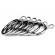 Set inele metalice pentru perdea, 6 bucati, nichel negru