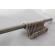 Suport pentru ustensile bucatarie cu 12 carlige, otel inoxidabil, crom, 58 x 5 cm, BAR57