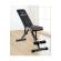 Banca multifunctionala fitness, reglabila, negru, Feel Fit, FF035