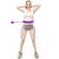 Cerc Hula Hoop pentru fitness si masaj, diametru 78-120 cm, mov, HH24