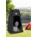 Cort pentru dus/toaleta/vestiar pliabit, negru, 190 x 120 x 120 cm 6605