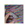 Cutie textil pliabila pentru depozitare, cu paiete multicolor , 27 x 27 x 28 cm, 8102