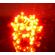 Ghirlanda luminoasa de exterior LED Berry, 160 LED-uri, Rosu, 15.9 m, BERRY160