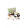 Joc creativ de gradinarit, cu flori pentru copii, Gradina Dragonului, multicolor, Grafix, R03-0250-B