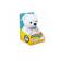 Jucarie de plus ursulet cu lumina, alb, Grafix, R05-1015