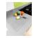 Tocator de bucatarie din sticla, transparent, 30 x 20 cm, GCB01