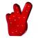 Banner decorativ cu LED HAND , VIVO