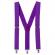 Bretele Suspenders violet,VIVO