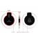 Incarcator wireless, wireless Qi negru cablu microusb inclus , VIVO