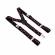 Bretele Suspenders cu stelute roz,VIVO