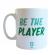 Cana cafea cu mesaj Be the Player,ceramica 0,33l VIVO