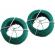 Fir nylon rotund 2buc verde, 2X50m aprox,Amtech