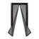 Plasa / Perdea usa anti-insecte Vivo,cu inchidere magnetica,210x100 cm,negru