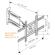 Suport tv LED LCD 25-55''(inch) negru,VIVO