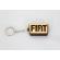 Breloc din lemn, cu logo-ul FIAT