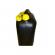Canistra din plastic, pentru combustibil, cu palnie flexibila, capacitate 5 L, DUNLOP