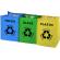 Sacose pentru reciclarea deseurilor menajere, capacitate 53 L, 3 bucati, DGI-4357, Home Smart