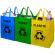 Sacose pentru reciclarea deseurilor menajere, capacitate 53 L, 3 bucati, DGI-4357, Home Smart