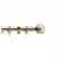 Galerie extensibila din otel, pentru perdea, 90-160 cm, grosime 28 mm, Antic Brass , Vivo