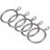 Galerie extensibila din otel, pentru perdea, 90-160 cm, grosime 28 mm, Chrome, Vivo