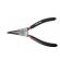 Cleste pentru sigurante de exterior, varf drept,7