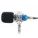 Microfon condensator pentru studio,cu cablu,FD0805, Blue