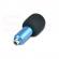 Microfon condensator pentru studio,cu cablu,FD0805, Blue