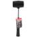 Ciocan de cauciuc, cu maner din otel si cauciuc, 16Oz, 453g, DT10214, Dekton