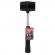 Ciocan de cauciuc, cu maner din otel si cauciuc, 8Oz, 226g, DT10210, Dekton