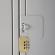 Lacate cu cifru, din aluminiu, 2 bucati, 3.5 cm, 4.2 cm, DT70175, Dekton