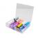 Set 10 decoratiuni unghii, Global Fashion, folii de transfer, tranparente, Multicolor