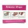 Set 50 folie aluminiu indepartare oja, Global Fashion, Roz
