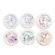 Set 6 decoratiuni unghii, Global Fashion, paiete stele, Multicolor