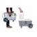 Aspirator cu spalare injectie-extractie cu 1 motor LAVOR JUPITER putere 1100W recipient colectare 6 litri din plastic