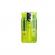 Bricheta lux double flame transparenta, verde