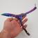 Cutit, briceag fluture, butterfly, balisong  25 cm, fade curbat