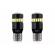 Set becuri auto cu led canbus compatibil t10 w5w 19 smd alb 12v, destinat
