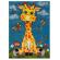 Model girafa11112 140 , covor copii dreptunghiular, multicolor