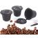 Set 5 capsule reutilizabile pentru aparatele de cafea nespresso (espressoare