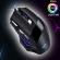 Mouse ergonomic pentru gaming, iluminare RGB, USB cu fir, 7 butoane, GamerX, ELE6223OB