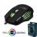 Mouse ergonomic pentru gaming, iluminare RGB, USB cu fir, 7 butoane, GamerX, ELE6223OB