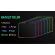 Mousepad gaming, iluminare RGB, 25.5cm x 35.5cm, 1.8 m lungime cablu, Negru, GamerX, ELE6219OB