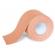 Banda kinesiologica pentru ameliorarea durerilor, Alista Home, impermeabila, 5cm x 5m, culoarea pielii