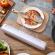 Dispenser folie alimentara cu lama pentru taiere uniforma, Alista Home, 37 x 6.2 x 5.2 cm, Alb, Plastic