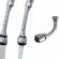 Extensie universala pentru robinet, Alista Home, racord flexibil, inox, 360 grade
