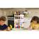 Organizator produse cosmetice, Alista Home, Rotativ 360 de grade, machiaj, plastic - Alb