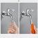 Prelungitor flexibil universal pentru baterie sanitara, Alista Home, modern, inox, 30 cm, portocaliu