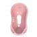 Cada de baie 84 cm cu dop cu covor antiderapant , bear dark pink