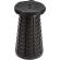 Scaun telescopic pliabil, Alista Home, pentru camping, pescuit, gradina, portabil, taburet extensibil, Negru, 45x25cm