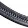 Curea barbati din piele ecologica, KOTYS, 120 cm, Negru/Negru